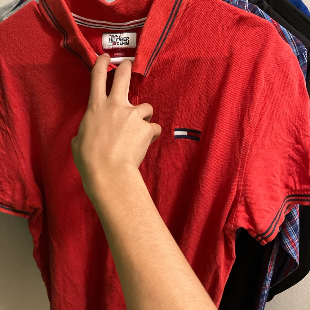 My old Tommy shirt I grew out of